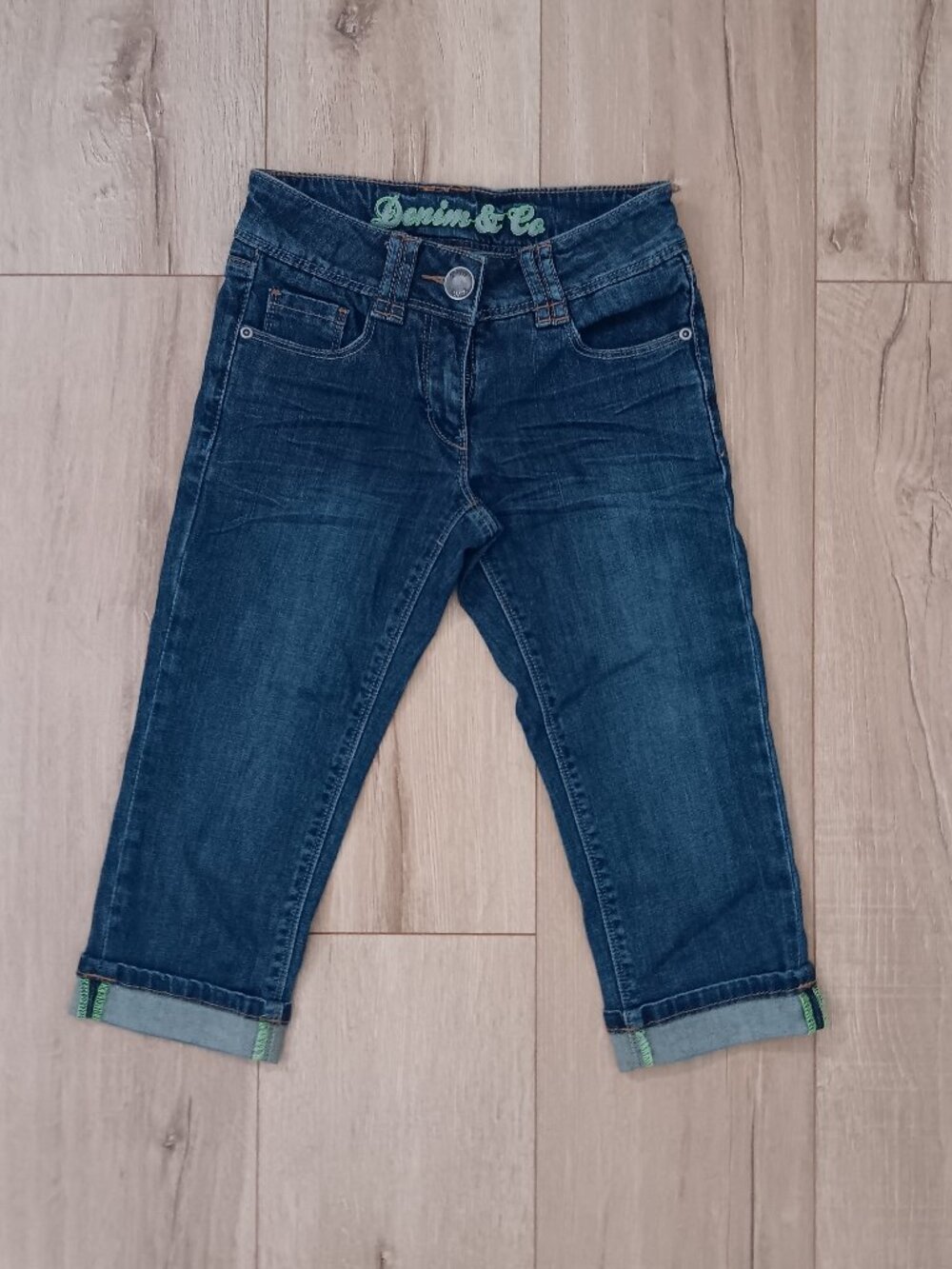🔥4 for $20🔥JBC Kids Denim Co Capri Jeans Size 140 Blue Girls Youth
